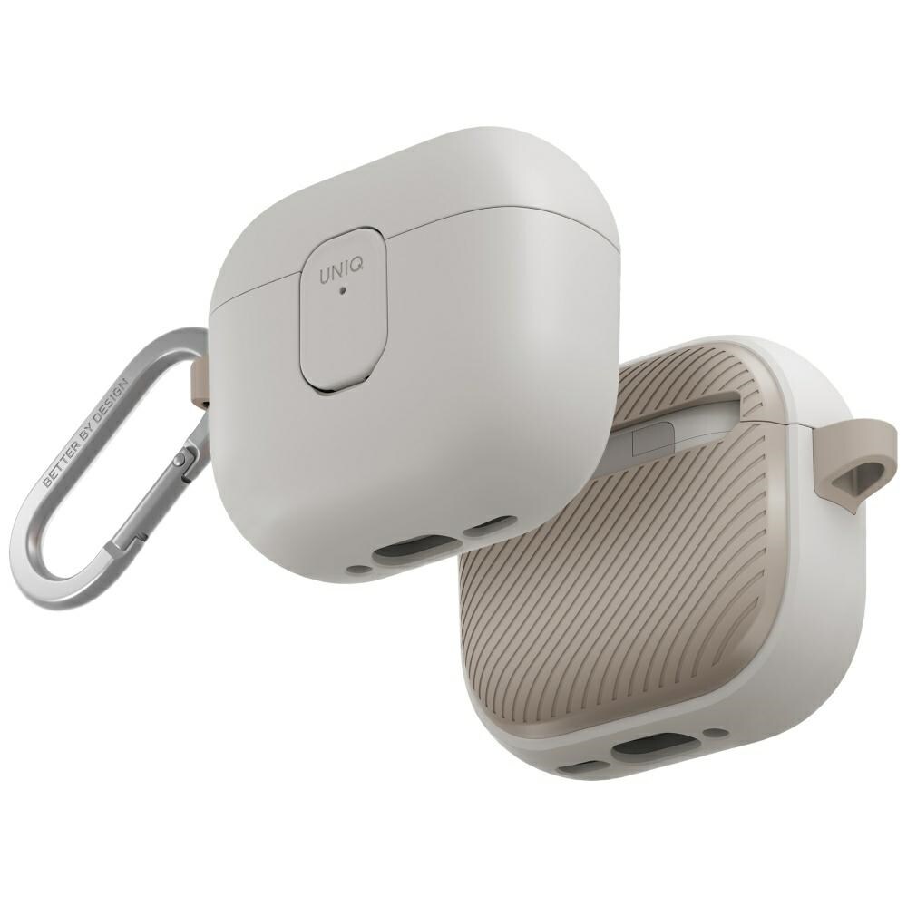 Uniq Clyde Lock-fodral för AirPods 4 - Beige