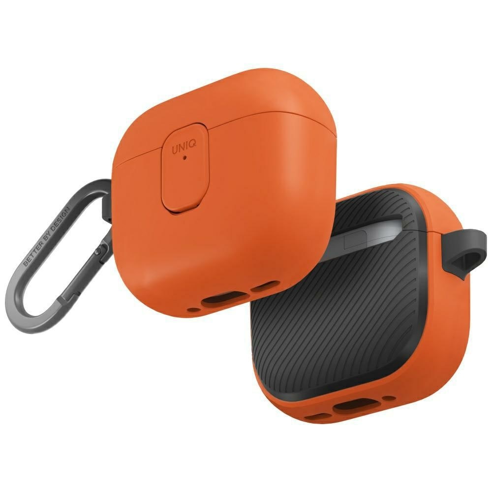 Uniq Clyde Lock-fodral för AirPods 4 - Orange