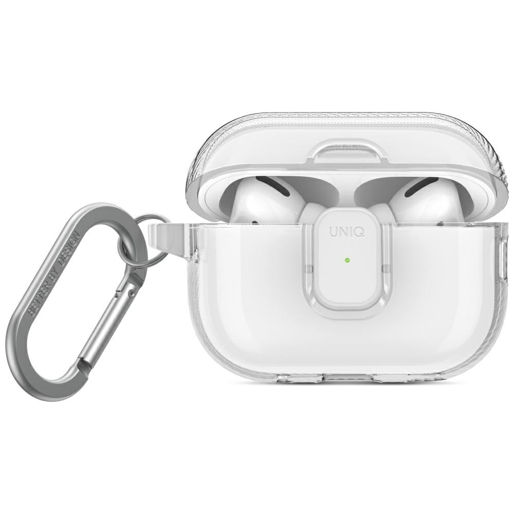 Uniq Glase Pro-fodral för AirPods Pro 2 - Transparent
