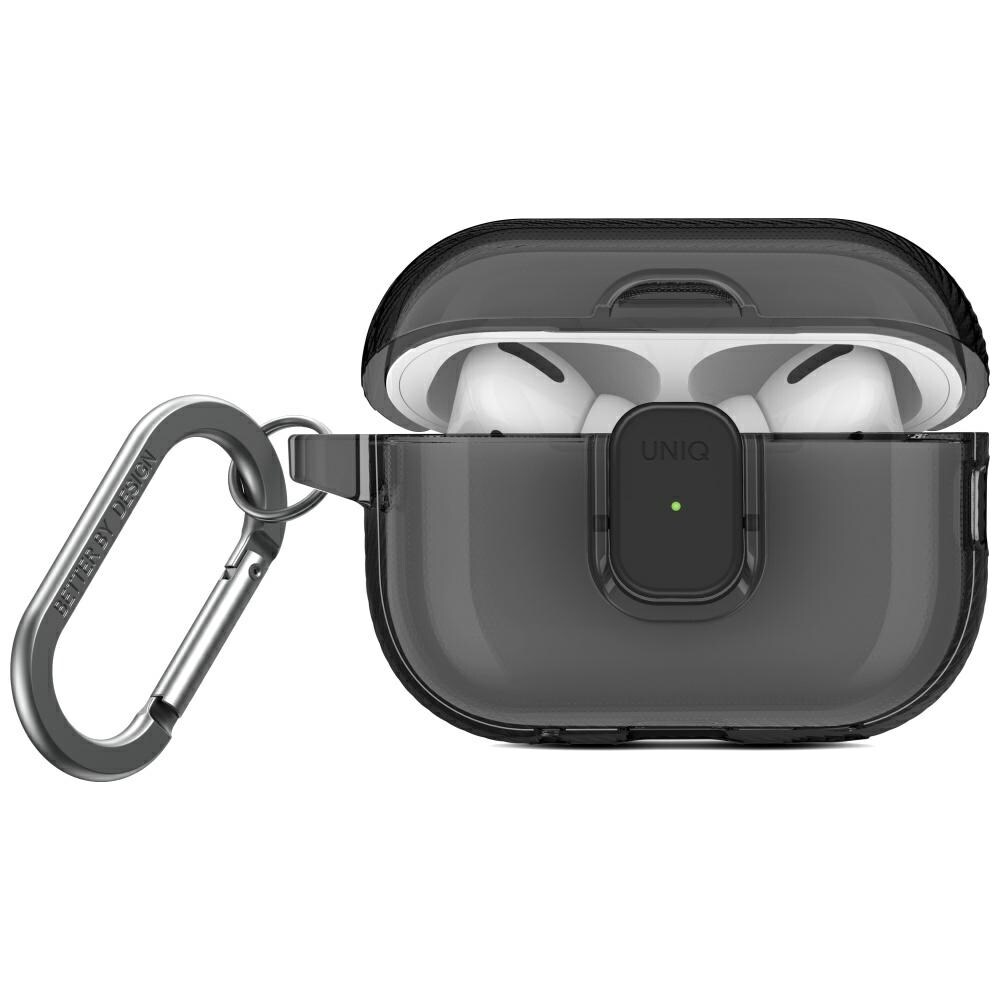 Uniq Glase Pro-fodral för AirPods Pro 2 - Svart