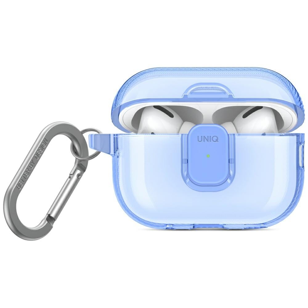Uniq Glase Pro-fodral för AirPods Pro 2 - Blå