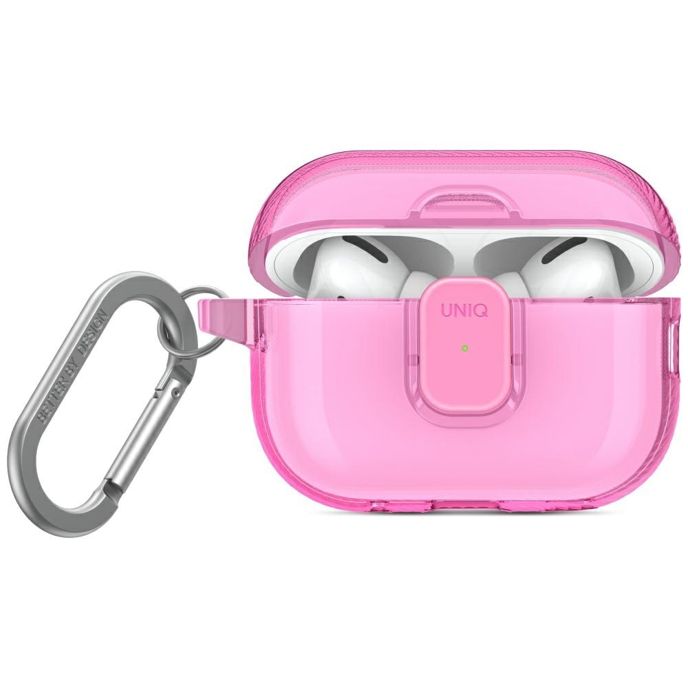 Uniq Glase Pro-fodral för AirPods Pro 2 - Rosa