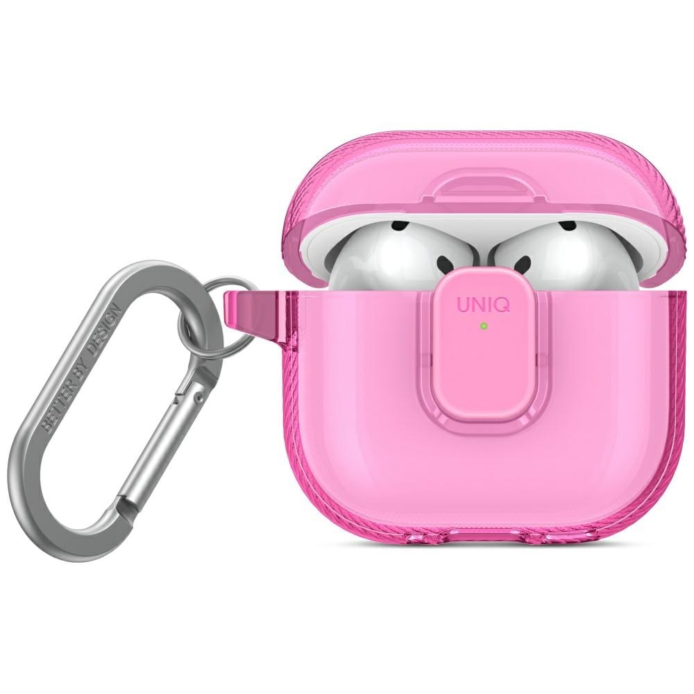 Uniq Glase Pro-fodral för AirPods 4 - Rosa