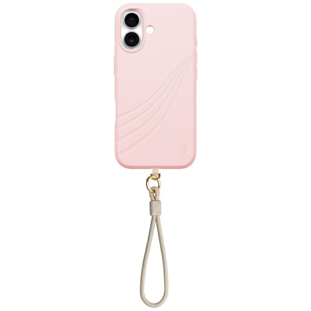 Uniq Coehl Serina Fodral för iPhone 17 Magnetisk laddning - Rosa
