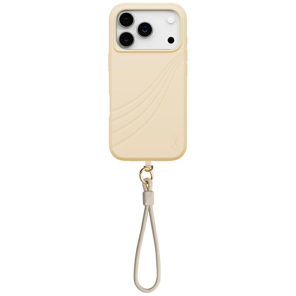 Uniq Coehl Serina Fodral för iPhone 17 Pro Magnetisk laddning - Beige