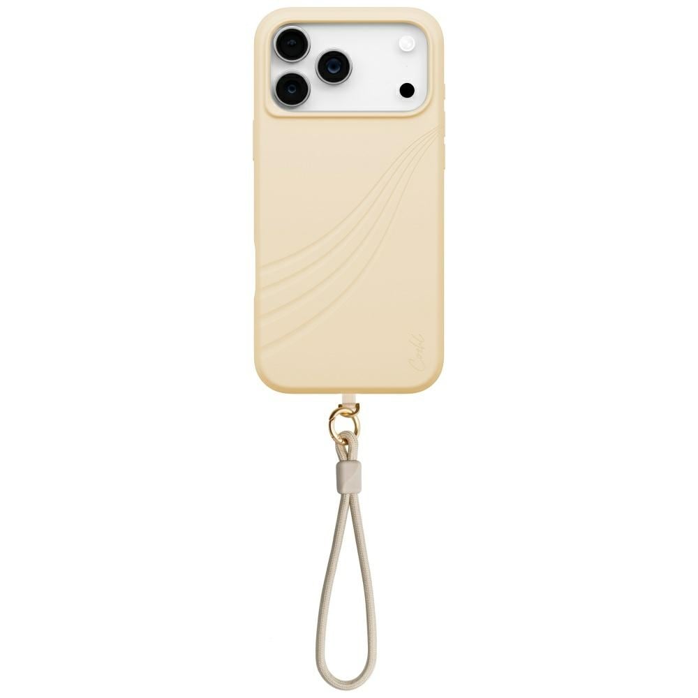 Uniq Coehl Serina Fodral för iPhone 17 Pro Max Magnetisk laddning - Beige