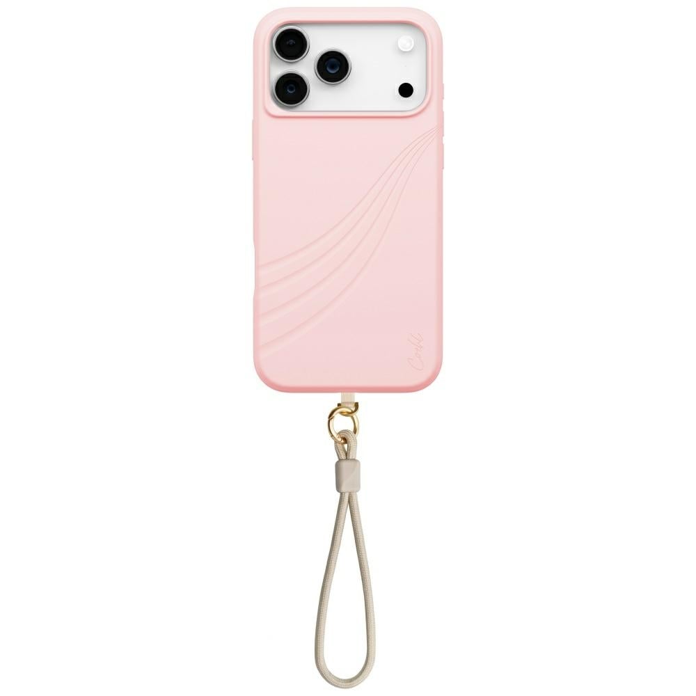 Uniq Coehl Serina Fodral för iPhone 17 Pro Max Magnetisk laddning - Rosa
