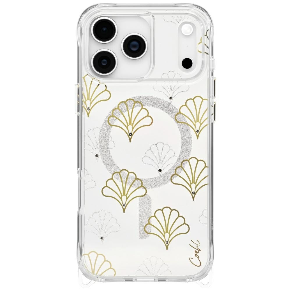 Uniq Coehl Maree-fodral för iPhone 17 Pro Max Magnetisk laddning - silver