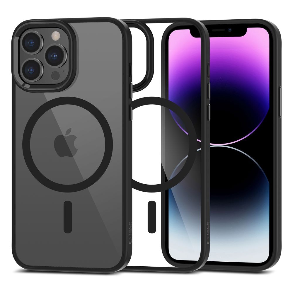 Tech-Protect MagMat MagSafe iPhone 13 Pro Max Fodral - Klar Svart