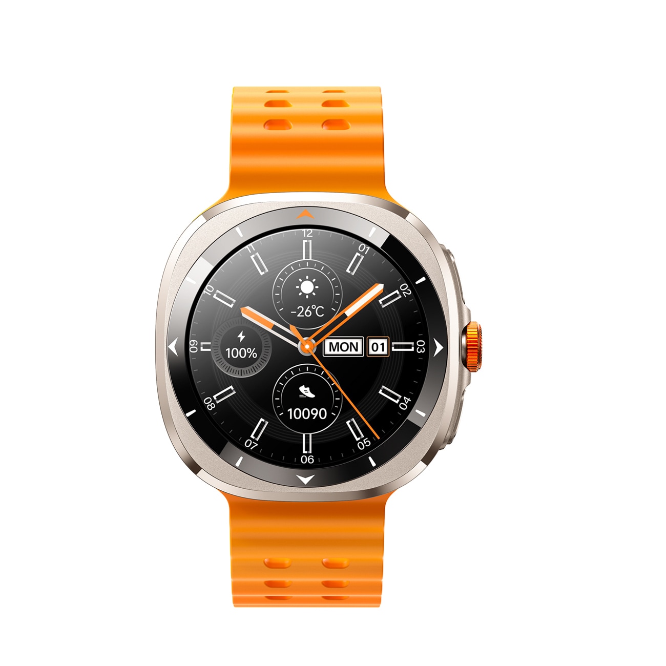 Joyroom Venture Series JR-FV2 Sport Smartwatch med funktion för att ta emot samtal - Orange