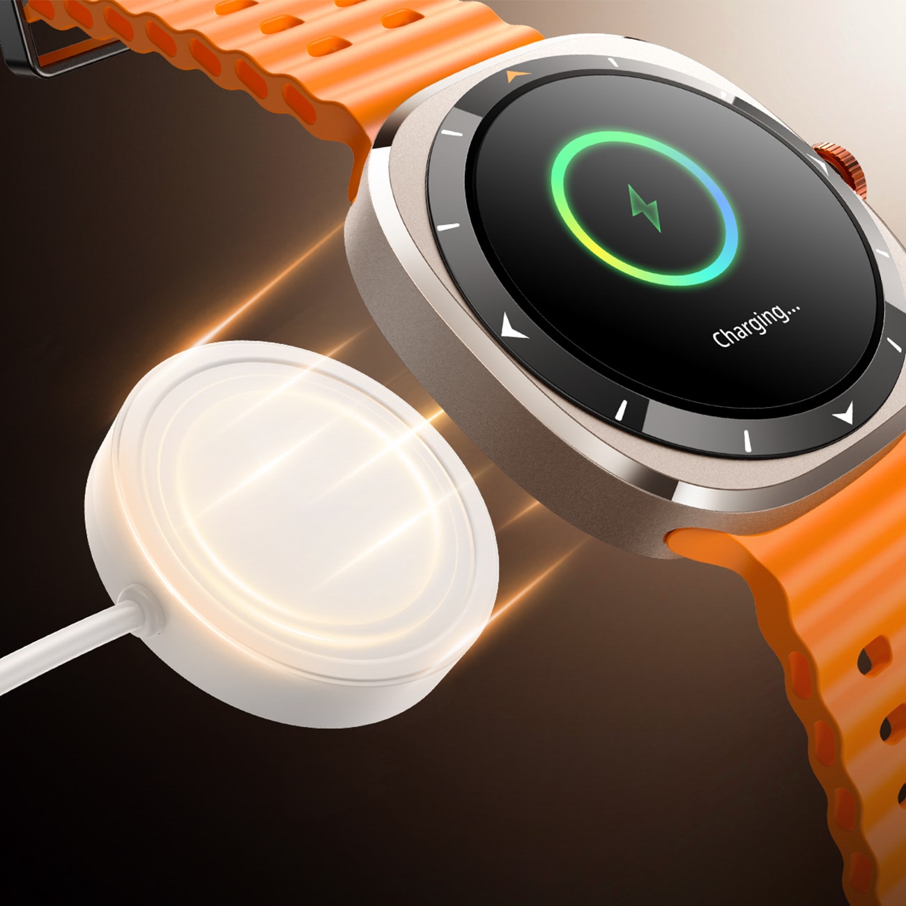 Joyroom Venture Series JR-FV2 Sport Smartwatch med funktion för att ta emot samtal - Orange