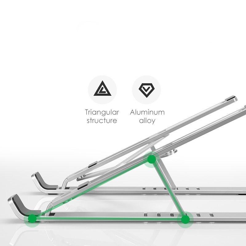 Tech-Protect Alustand Universal Laptop Stand - Mörkgrå