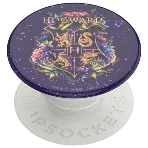 Popsockets 2 Glitter Hogwarts Floral Telefonhållare och -ställ