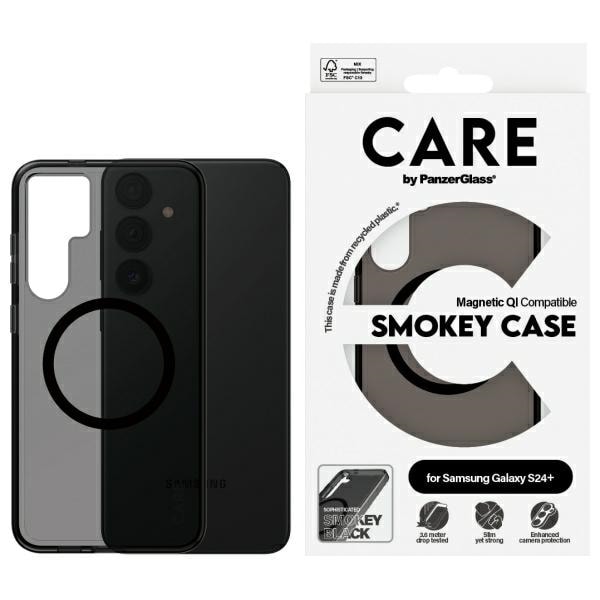 CARE by PanzerGlass Flagship QI-fodral för Samsung Galaxy S24+ - Svart