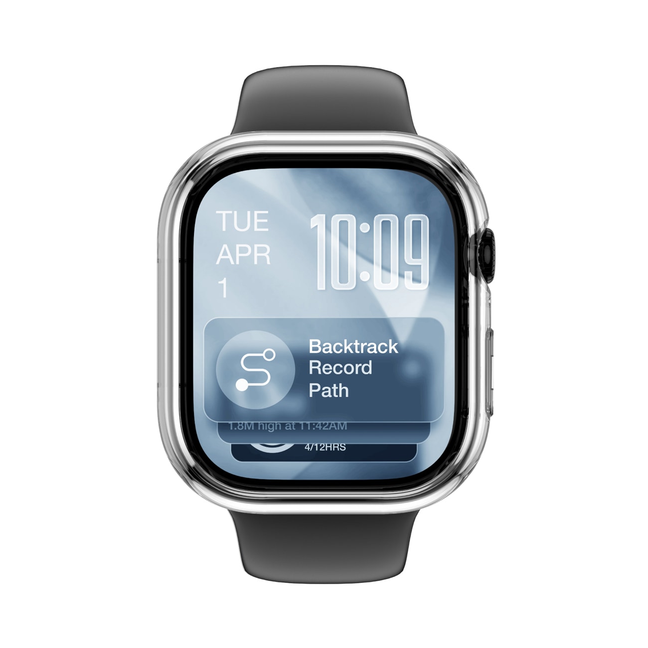 AmazingThing Minimalt skyddsfodral för Apple Watch Series 11 42mm - Klar