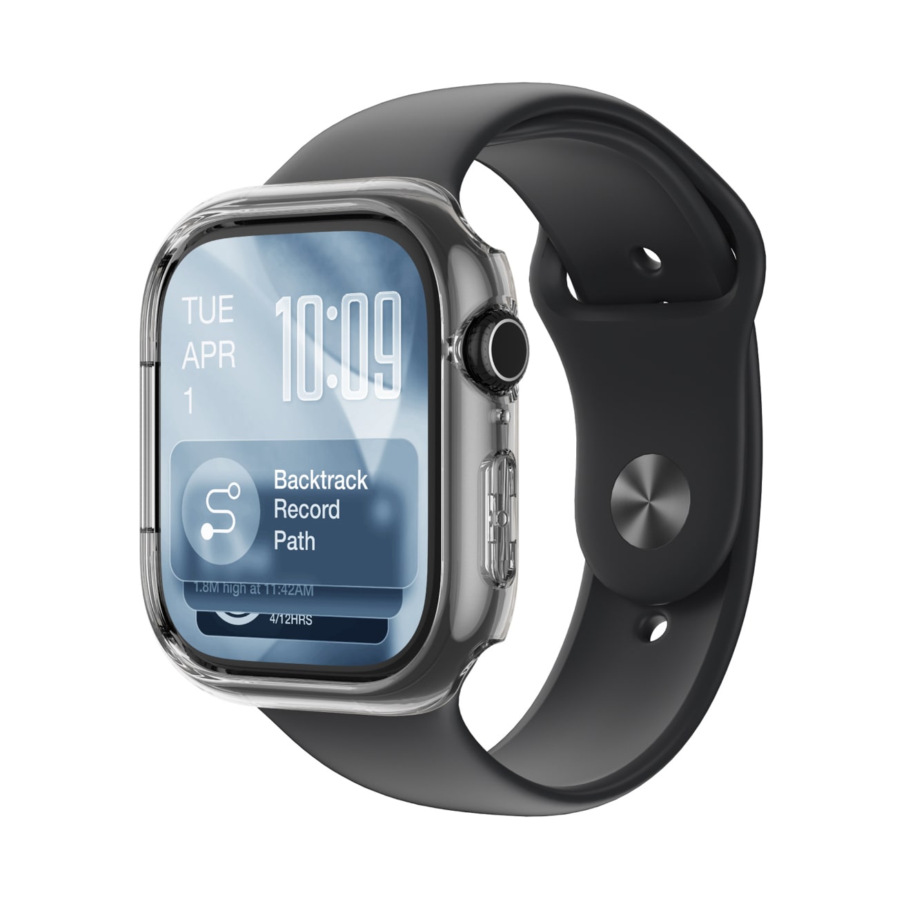 AmazingThing Minimalt skyddsfodral för Apple Watch Series 11 42mm - Klar