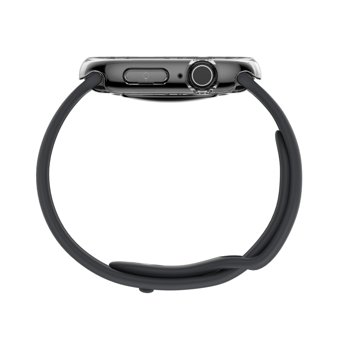 AmazingThing Minimalt skyddsfodral för Apple Watch Series 11 42mm - Klar