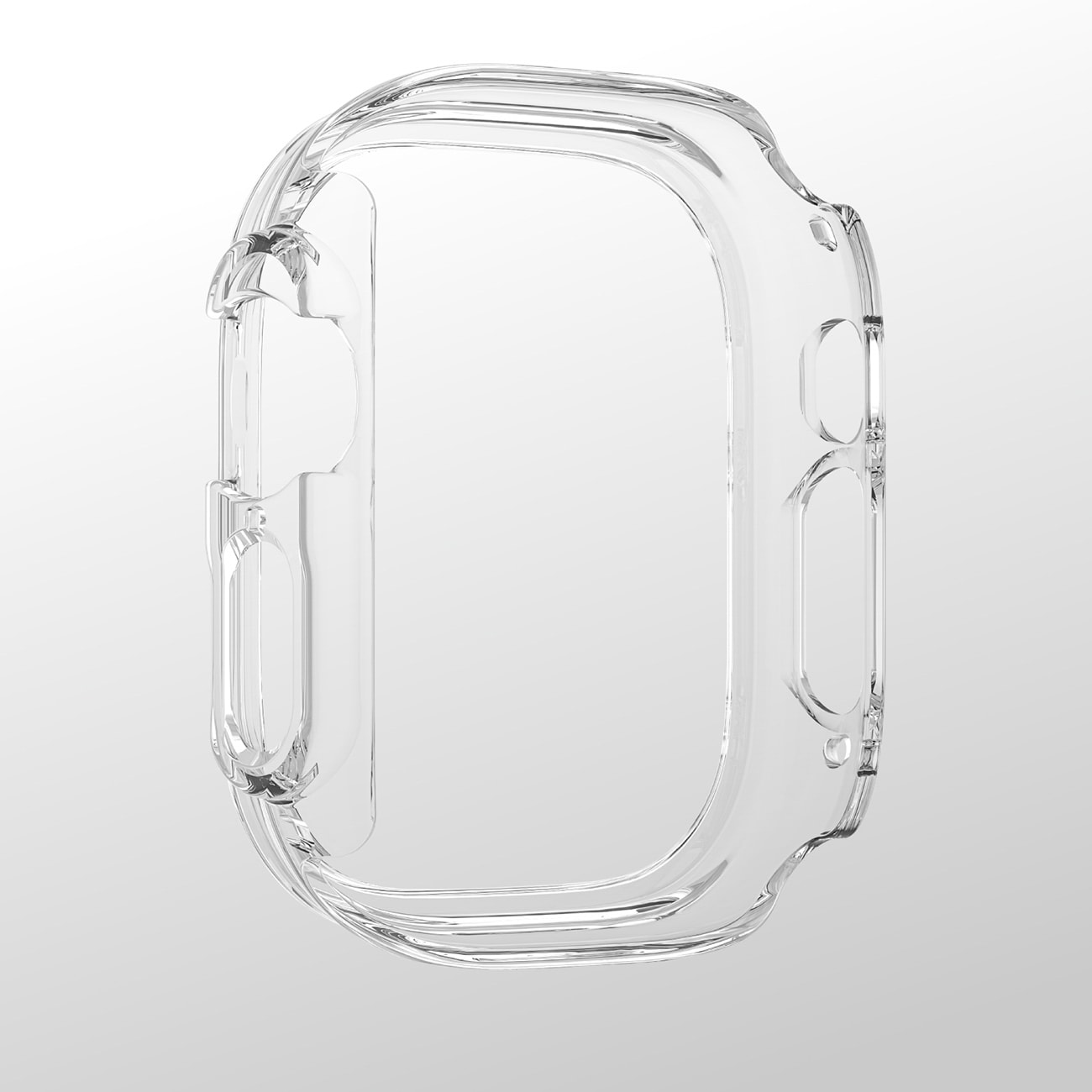 AmazingThing Minimal beskyttelsesetui til Apple Watch UItra 3 49mm - Transparent