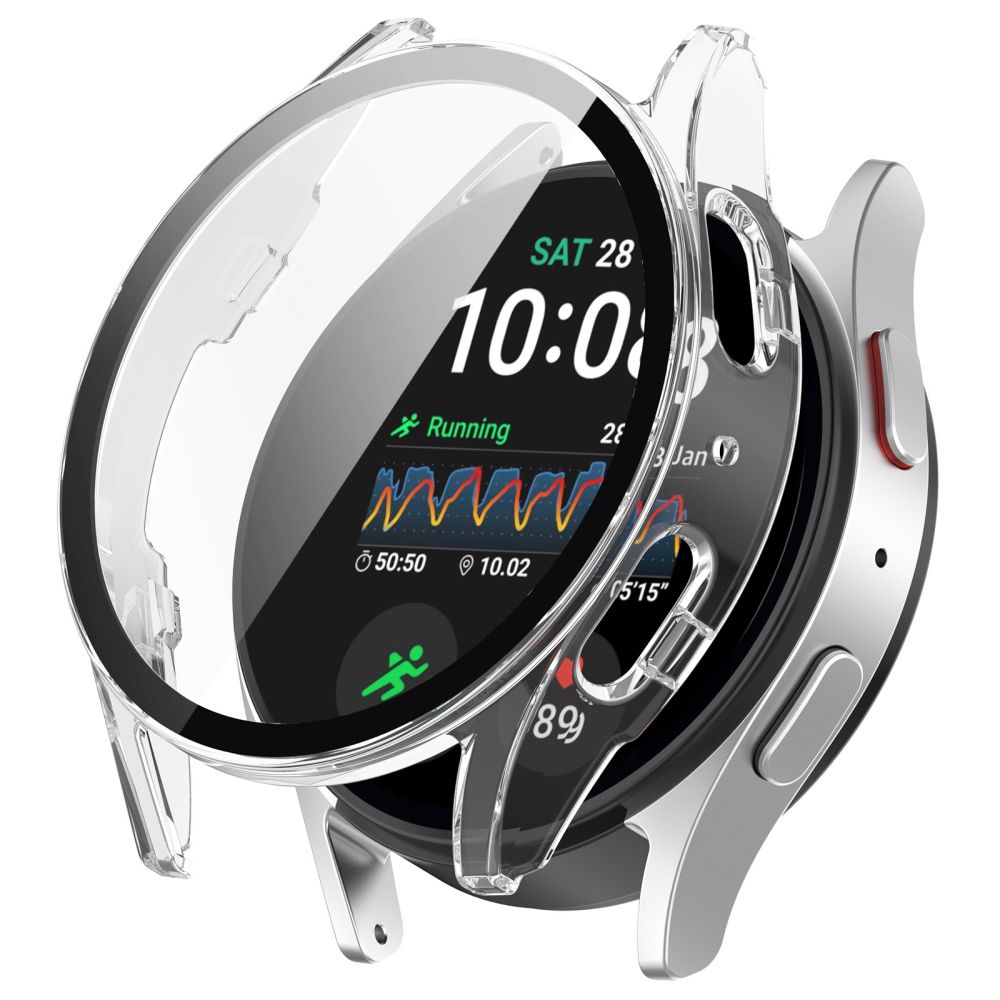 Tech-Protect Defense360 Fodral för Samsung Galaxy Watch 7 (40mm) - Transparent