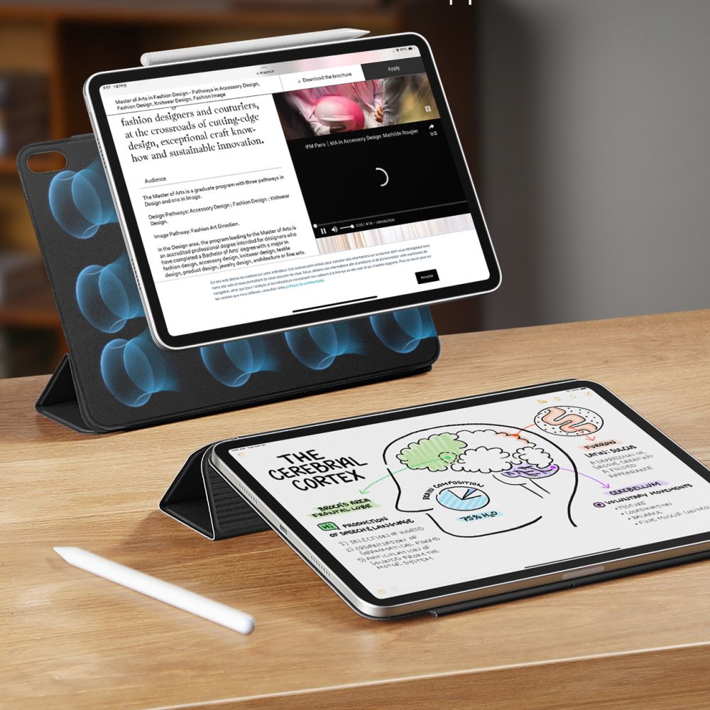 ESR Rebound magnetiskt fodral för iPad Pro 11'' 2024 - Svart