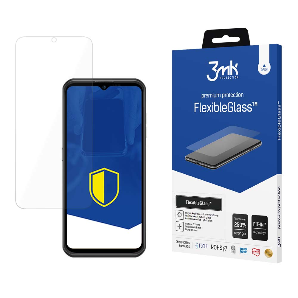 3mk Flexibelt glashybridglas för Ulefone Armor 17 Pro