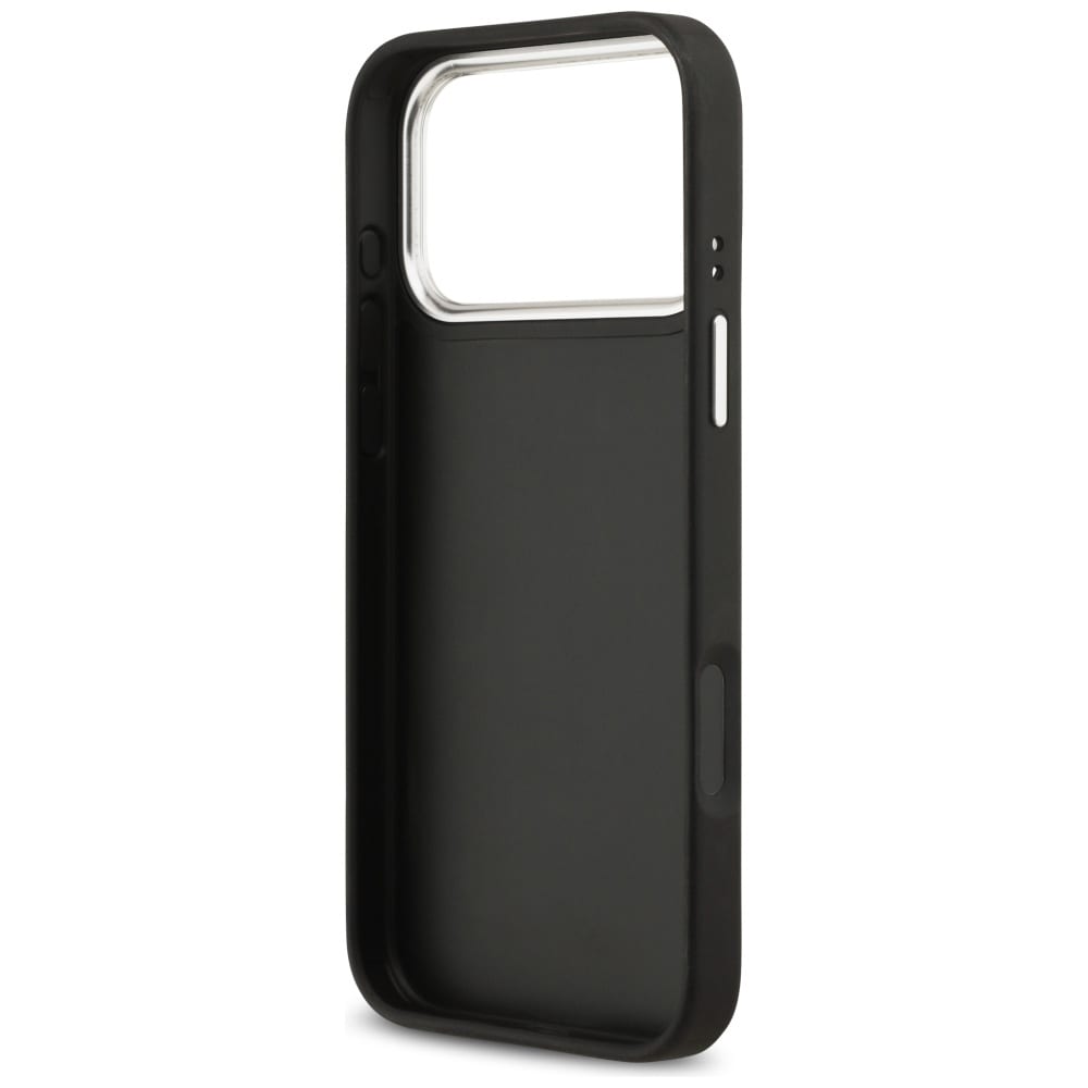 Guess Grained Big 4G Classic Logotaske til iPhone 17 Pro Max - sort