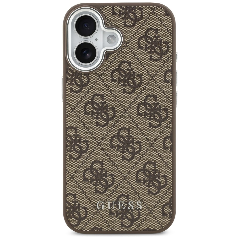 Guess 4G Classic Logo MagSafe-etui til iPhone 17 - brun