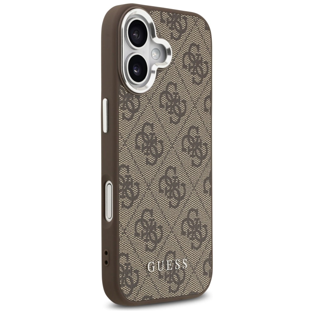 Guess 4G Classic Logo MagSafe-etui til iPhone 17 - brun