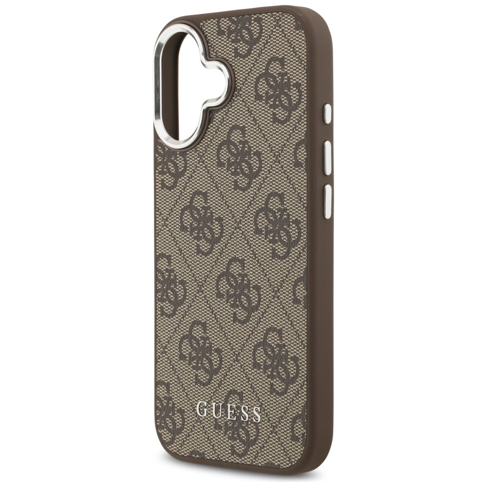 Guess 4G Classic Logo MagSafe-etui til iPhone 17 - brun
