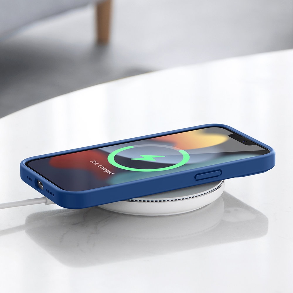 Ugreen Skyddande silikonfodral gummi flexibelt silikonfodral för iPhone 13 Pro blå