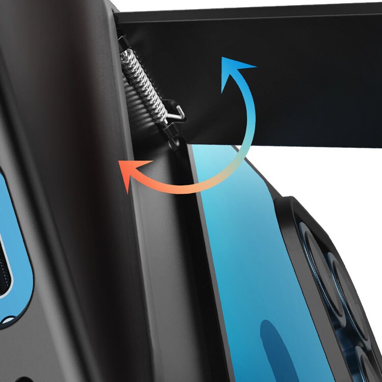 Ugreen Fusion Kickstand Fodral iPhone 13 Pro Hårt fodral med gelram och stativ svart (90153)