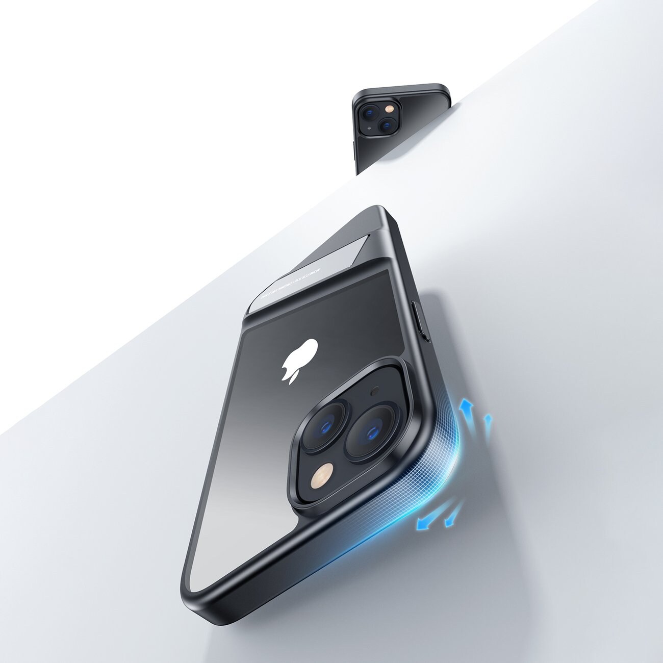 Ugreen LP634 Kickstand Skyddsfodral Hårt med gelram och stativ för iPhone 14 Plus (90925)