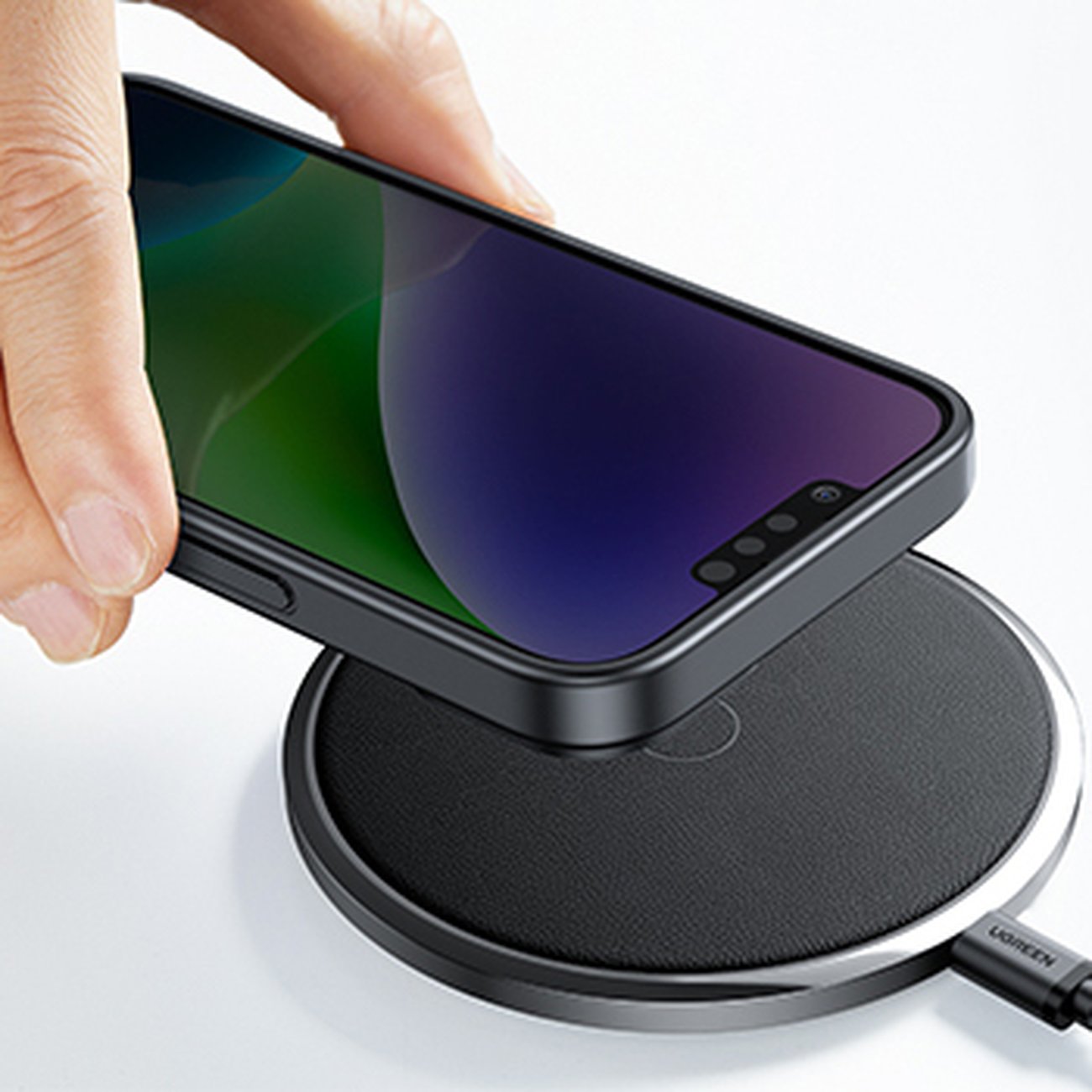 Ugreen LP634 Kickstand Skyddsfodral Hårt med gelram och stativ för iPhone 14 Plus (90925)