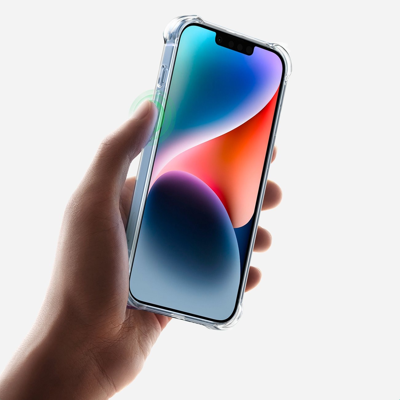 Ugreen Gel Bright Cushion Skyddsfodral för iPhone 14 Plus Transparent (LP602)