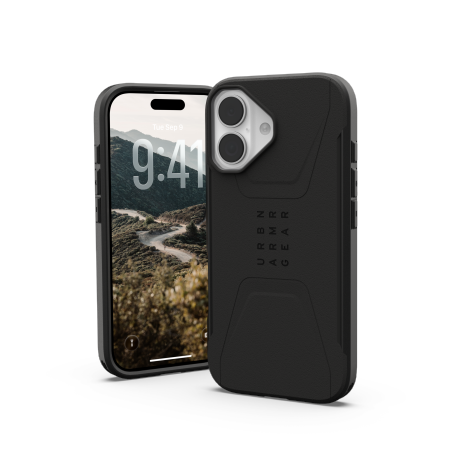 UAG Civilian MagSafe-fodral för iPhone 17 - svart