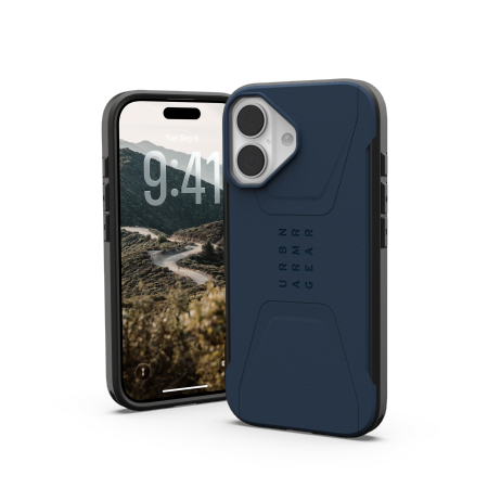 UAG Civilian MagSafe-fodral för iPhone 17 - marinblå
