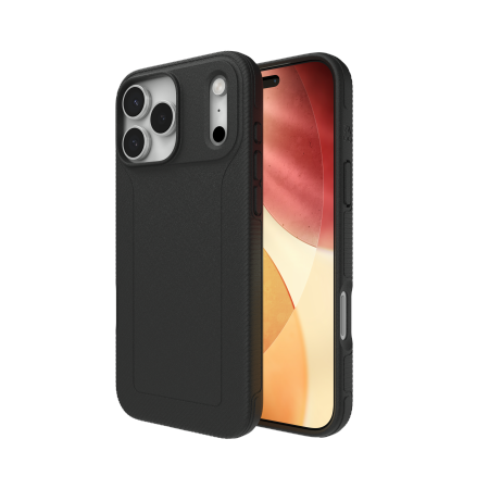 ZAGG Luxe Snap MagSafe-fodral för iPhone 17 Pro Max - Svart