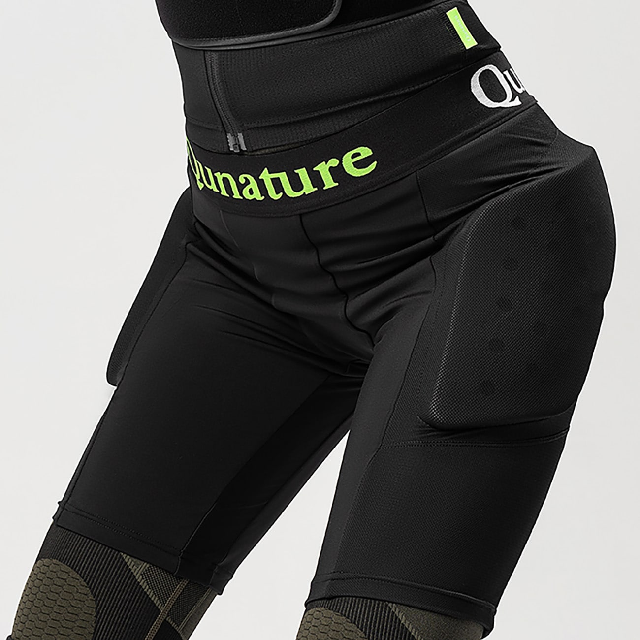 Qunature Ski Hip Protectors - Basic XL Ski Snowboard Skøyter - Svart