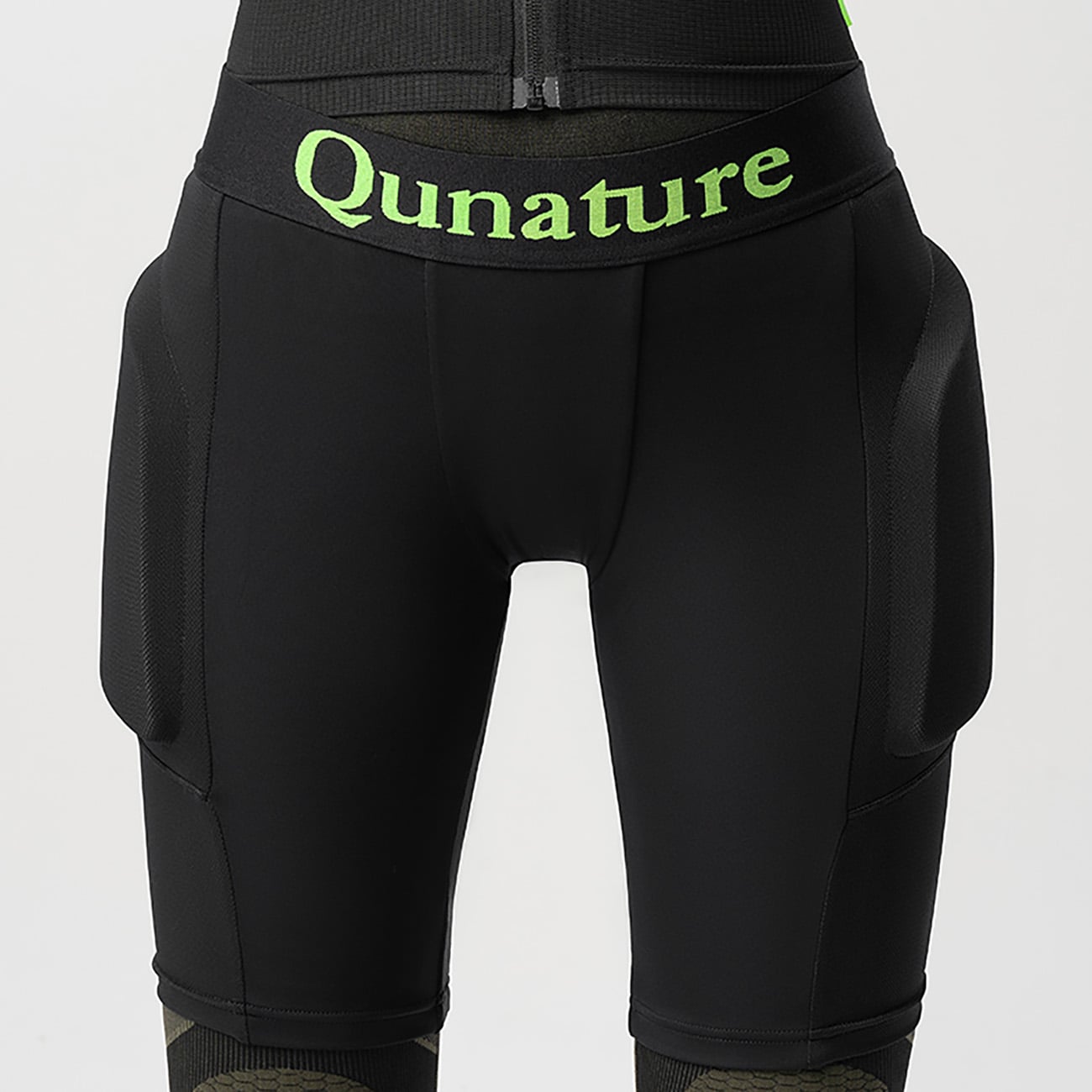 Qunature Ski Hip Protectors - Basic XL Ski Snowboard Skøyter - Svart