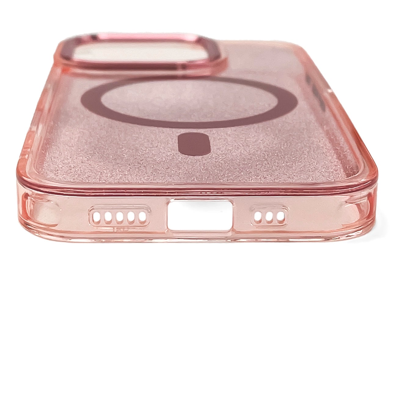 Glitteretui til Samsung Galaxy S26/S26 Pro Kompatibel med MagSafe - Pink