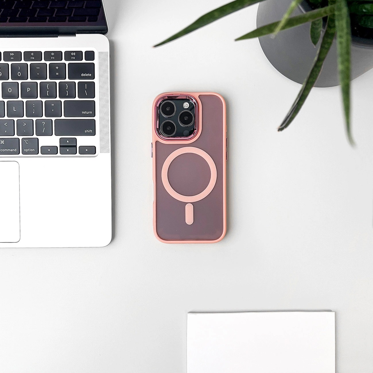 Fashion Case til Samsung Galaxy S26 Ultra kompatibel med MagSafe - pink