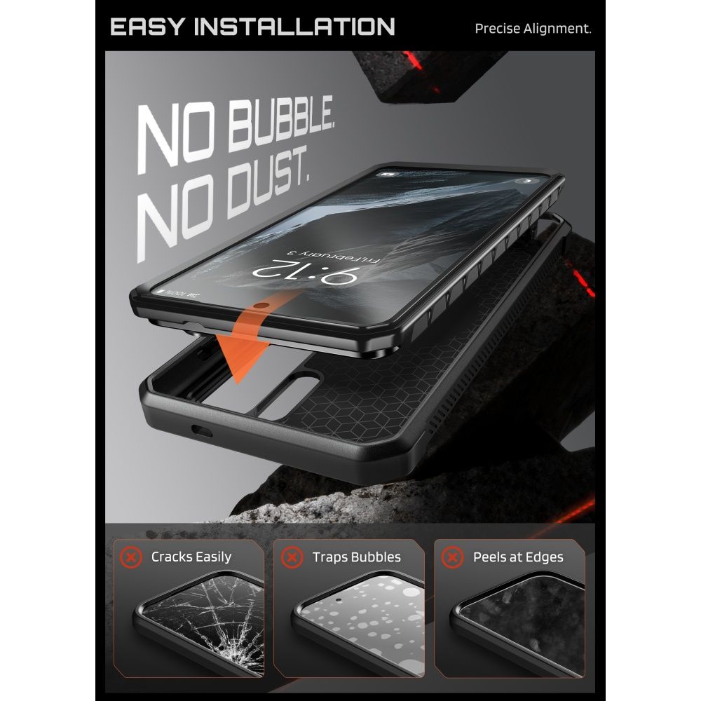 Supcase Unicorn Beetle Pro Mag MagSafe 2-Set Fodral för Samsung Galaxy S26 Ultra - Svart