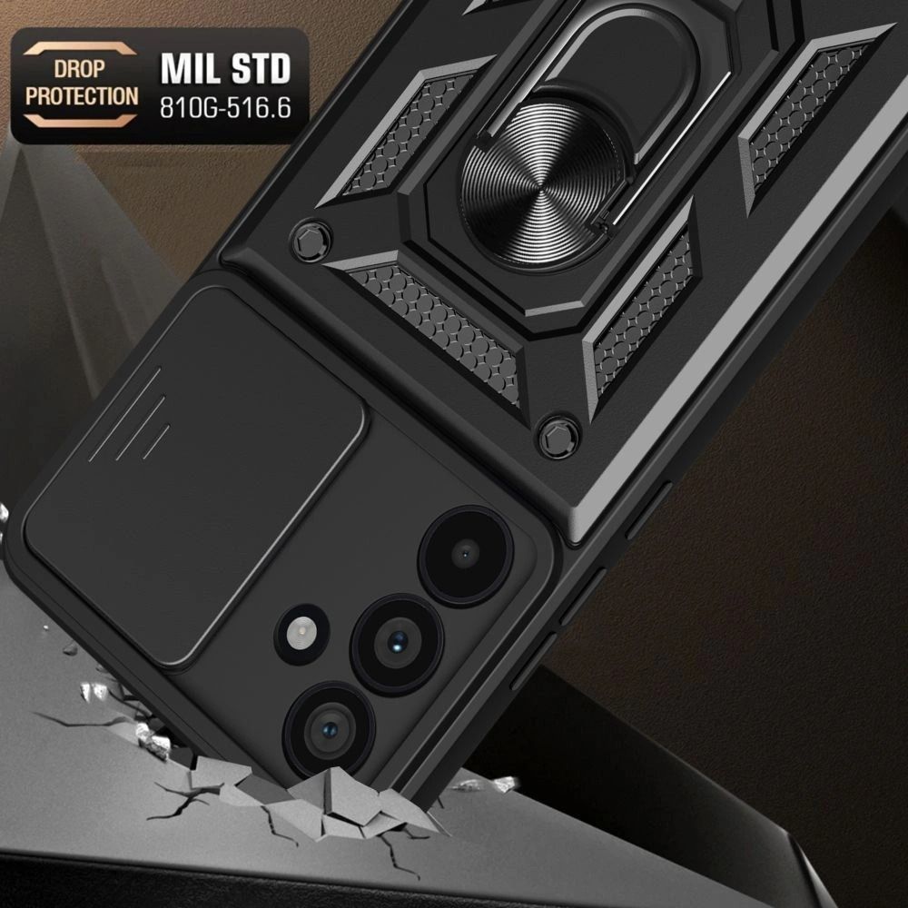 Tech-Protect CamShield Pro-fodral för Samsung Galaxy A57 5G - Svart
