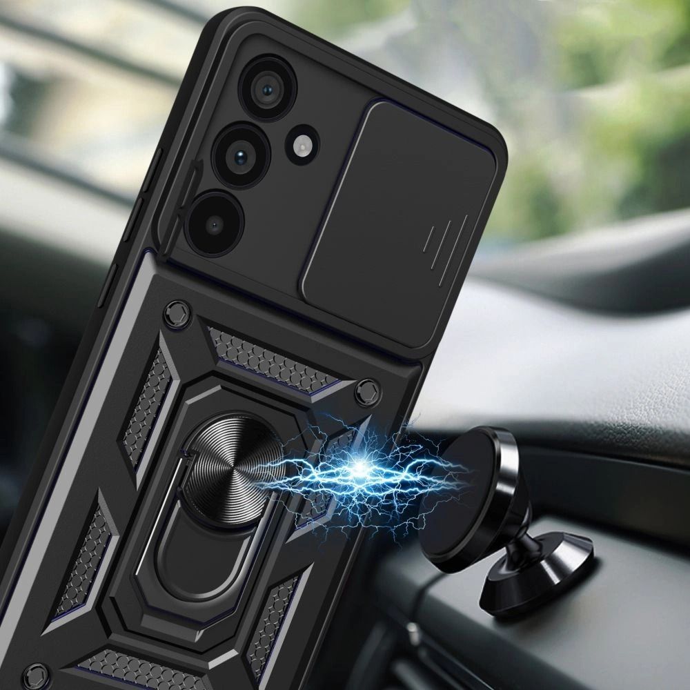 Tech-Protect CamShield Pro-fodral för Samsung Galaxy A57 5G - Svart