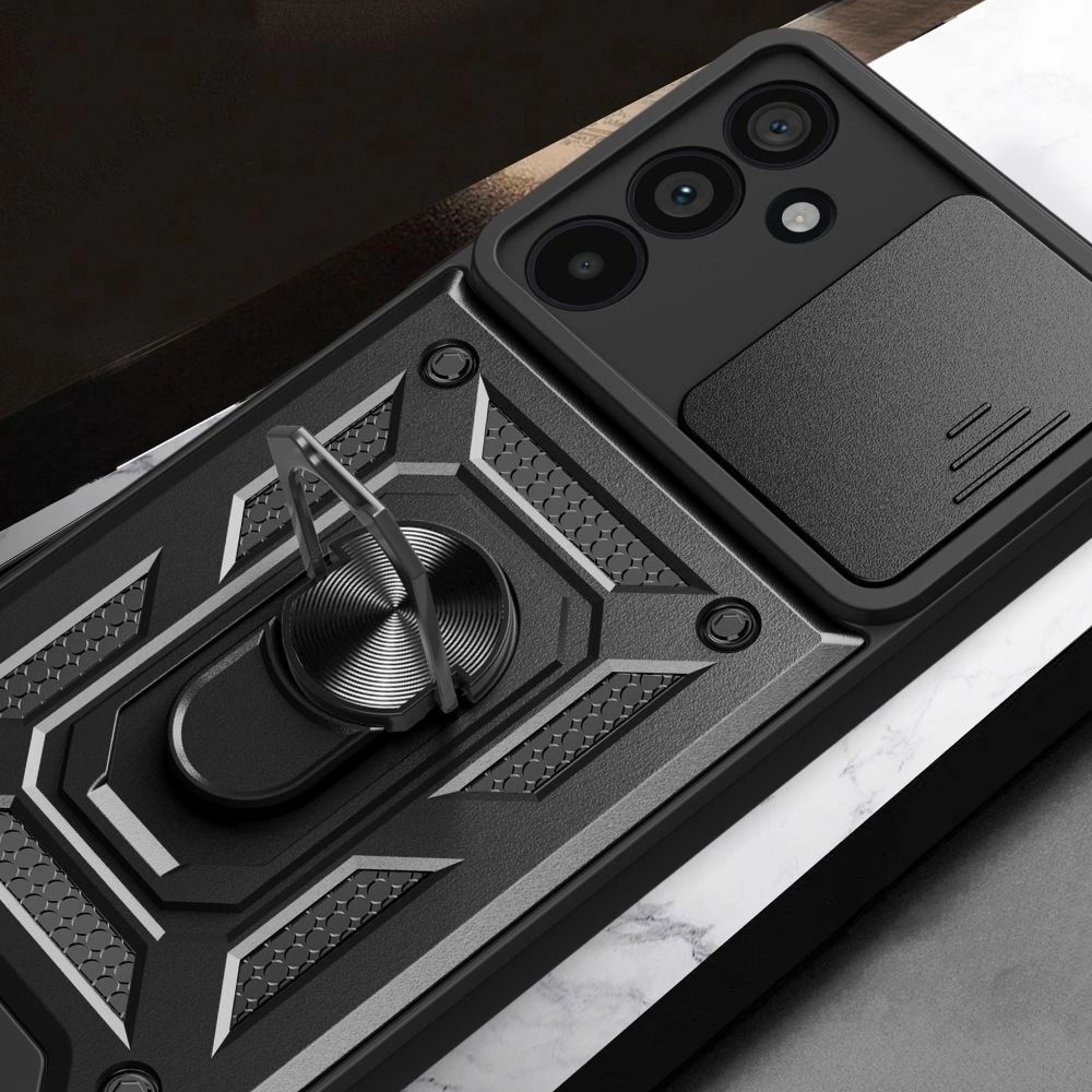 Tech-Protect CamShield Pro-fodral för Samsung Galaxy A57 5G - Svart