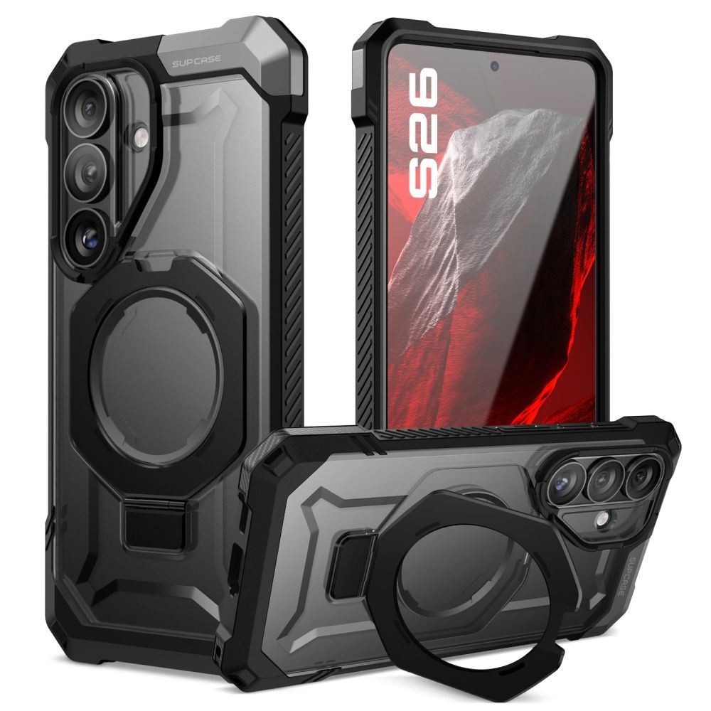 Supcase UB Grip Mag MagSafe-fodral för Samsung Galaxy S26 - Svart