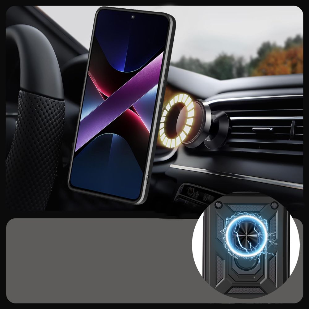Tech-Protect CamShield Pro-etui til Xiaomi Poco F8 Ultra - Sort