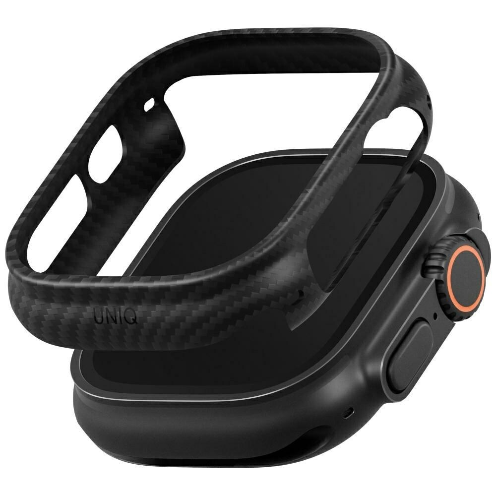 Uniq Keva Verge Fodral till Apple-klocka 49mm - Svart