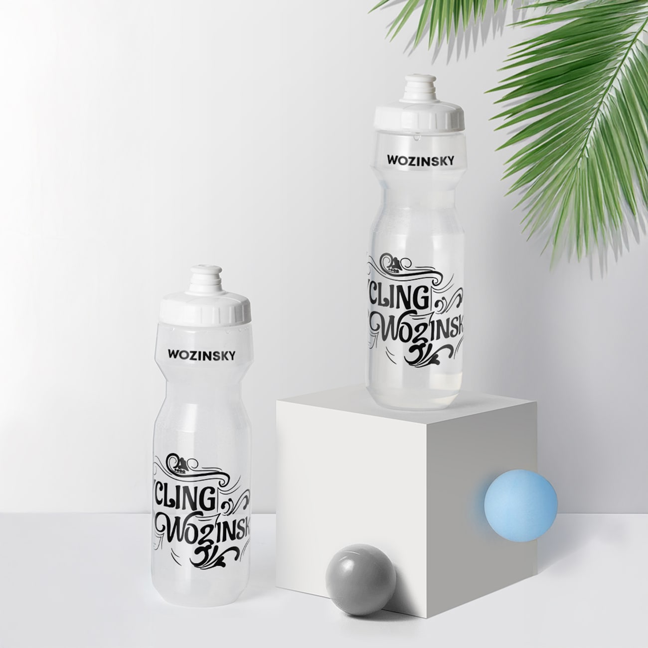 Wozinsky WBR-01T 750 ml sykkelflaske - gjennomsiktig