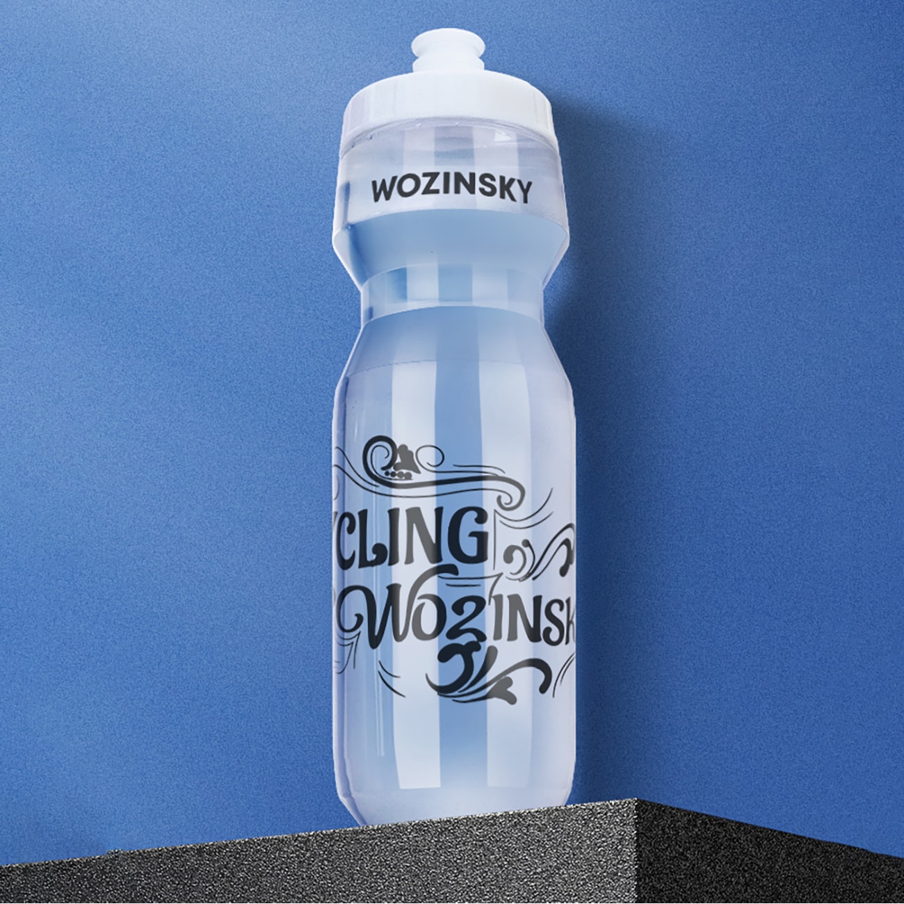 Wozinsky WBR-01T 750 ml sykkelflaske - gjennomsiktig